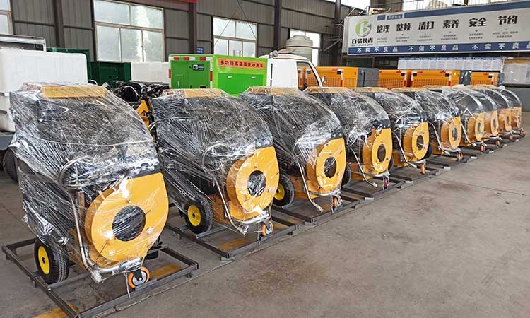 手推式樹葉收集器發(fā)貨現(xiàn)場(chǎng)