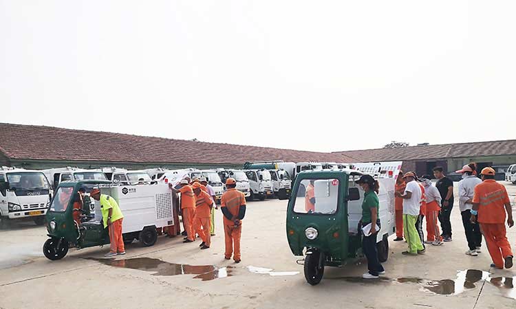 小型高壓清洗車(chē)