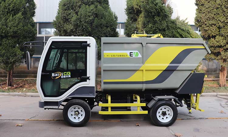 環(huán)衛(wèi)后裝式垃圾清運(yùn)車，城鄉(xiāng)物業(yè)小區(qū)垃圾轉(zhuǎn)運(yùn)好幫手