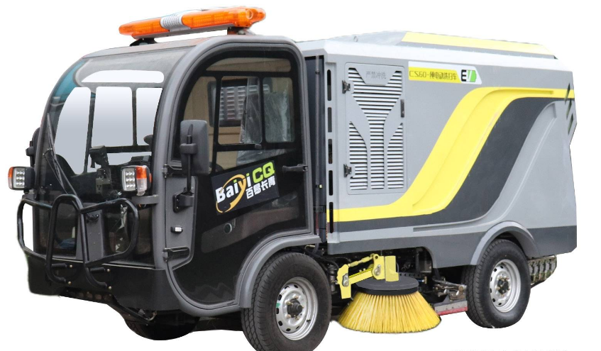 百易長(zhǎng)青純電動(dòng)道路洗掃車BY-CS60產(chǎn)品性能及配置