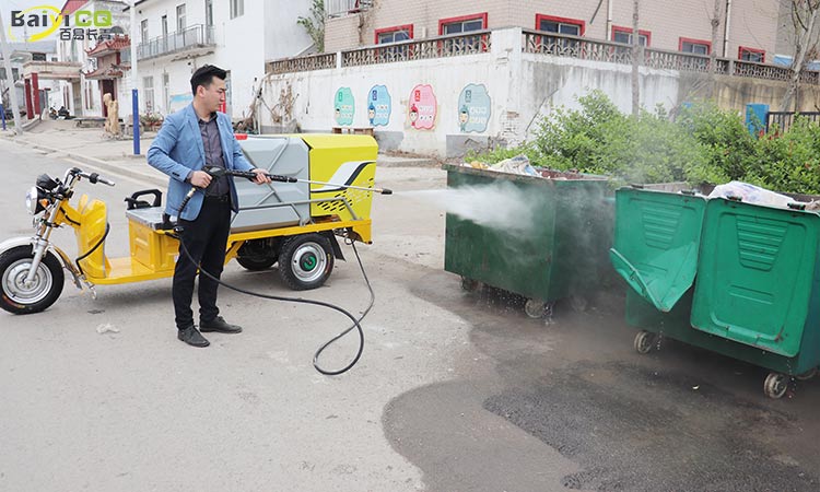 純電動(dòng)小型洗掃車(chē)