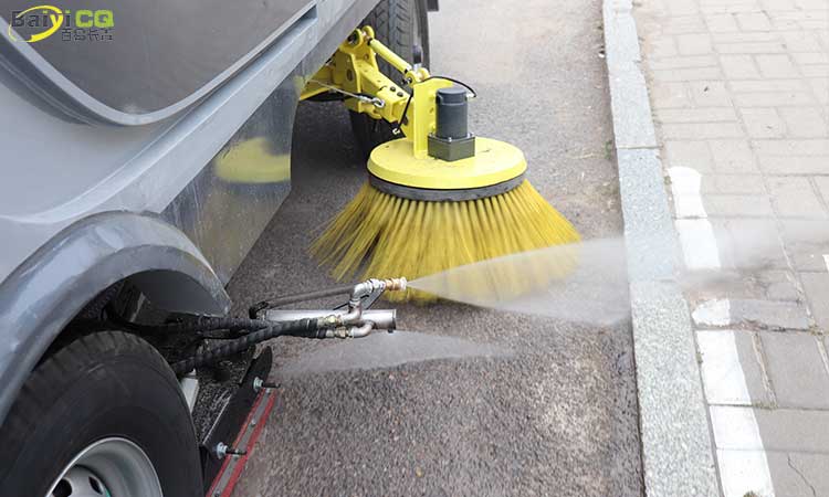 純電動(dòng)小型洗掃車