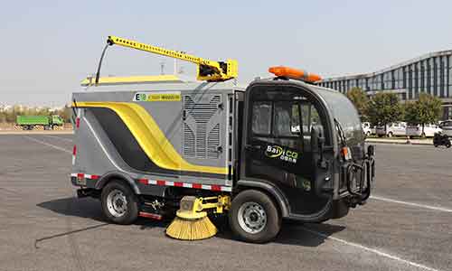 純電動(dòng)洗掃車，縣城道路環(huán)衛(wèi)拯救者