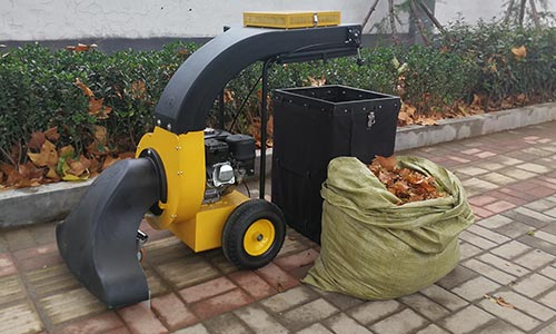 校園落葉問題怎么辦，手推式吸葉機來排憂解難