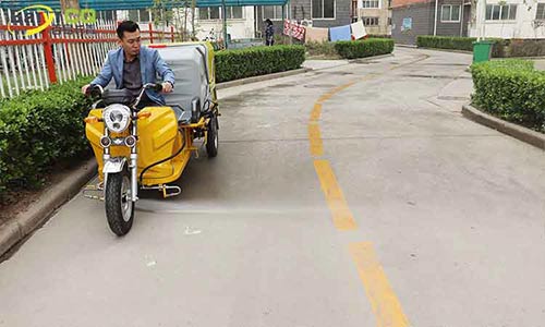 小型高壓清洗車，經(jīng)濟(jì)實(shí)惠，適合小區(qū)物業(yè)，景區(qū)廠區(qū)使用