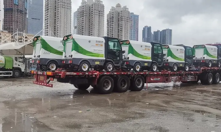 小型四輪高壓清洗車(chē)