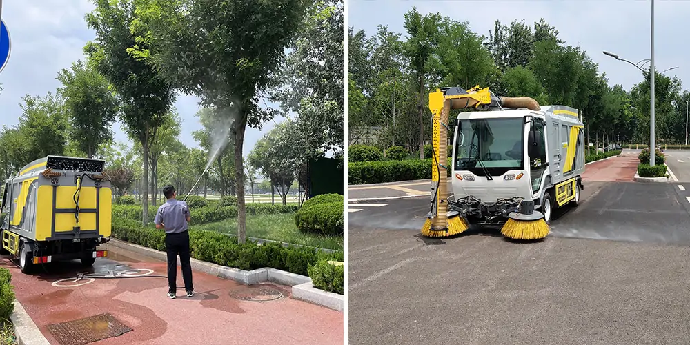 多功能樹(shù)葉收集車