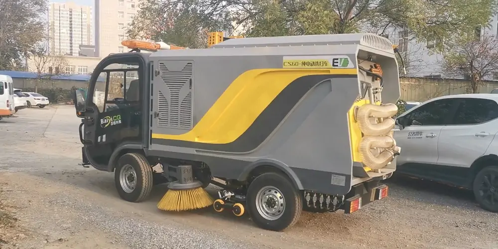 純電動洗掃車，小型電動洗掃車，洗掃車，馬路洗掃車，電動洗掃車小型