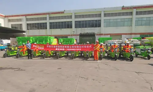 交付現(xiàn)場！現(xiàn)場培訓(xùn)環(huán)衛(wèi)工人！手把手教會(huì)！