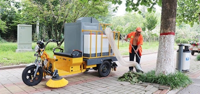 樹(shù)葉收集車