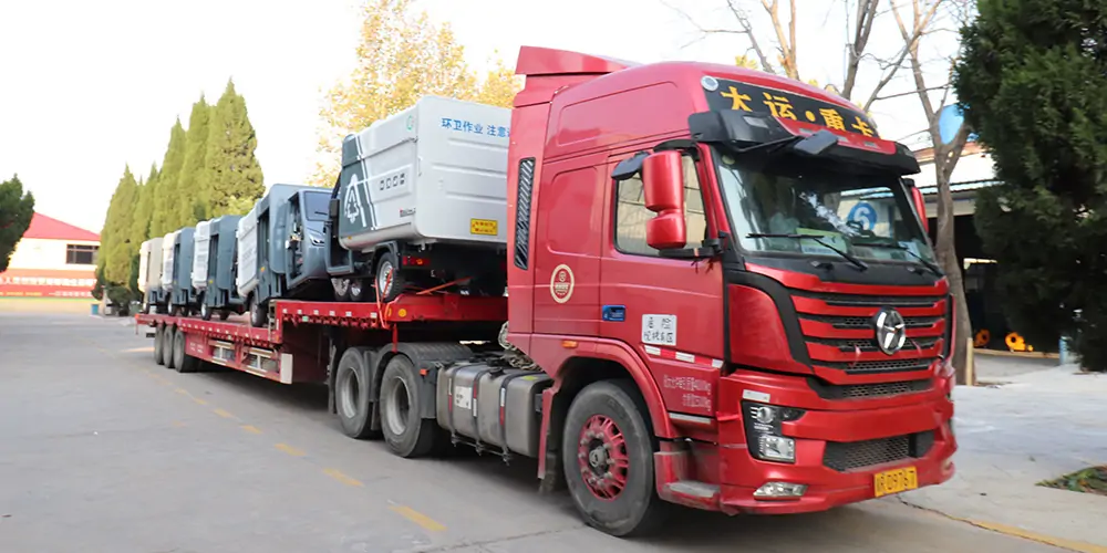 垃圾車 自卸式垃圾車 環(huán)衛(wèi)車?yán)?電動垃圾車 掛桶垃圾車