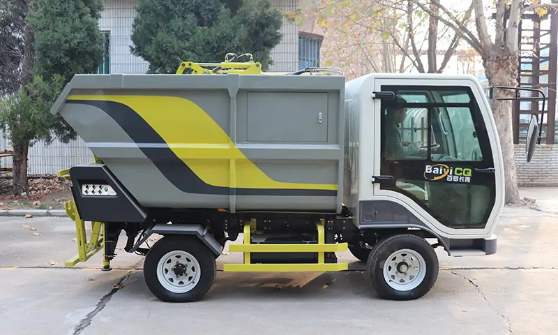 現(xiàn)代城市清潔利器——后裝式垃圾清運(yùn)車(chē)