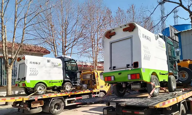 高壓清洗車助力北控城市集團環(huán)衛(wèi)建設，共建美好生活環(huán)境