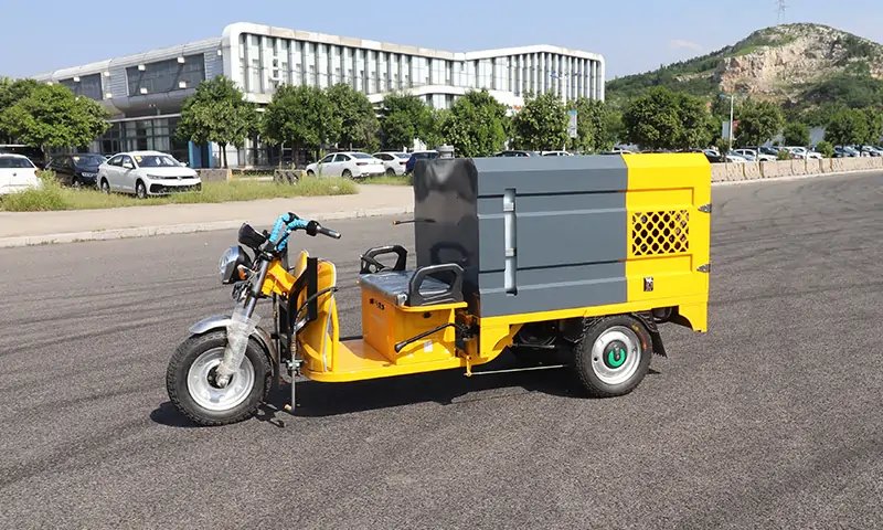 高效清潔，綠色環(huán)保：三輪多功能高壓清洗車