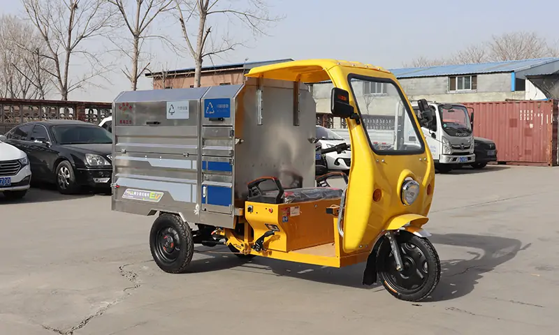 創(chuàng)新型垃圾清運(yùn)車(chē)：環(huán)保雙分類助力城市生活垃圾處理