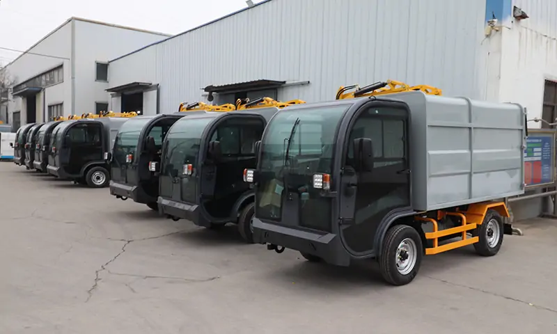 新能源四輪垃圾清運(yùn)車(chē)：高效環(huán)保，助力城市環(huán)境衛(wèi)生建設(shè)