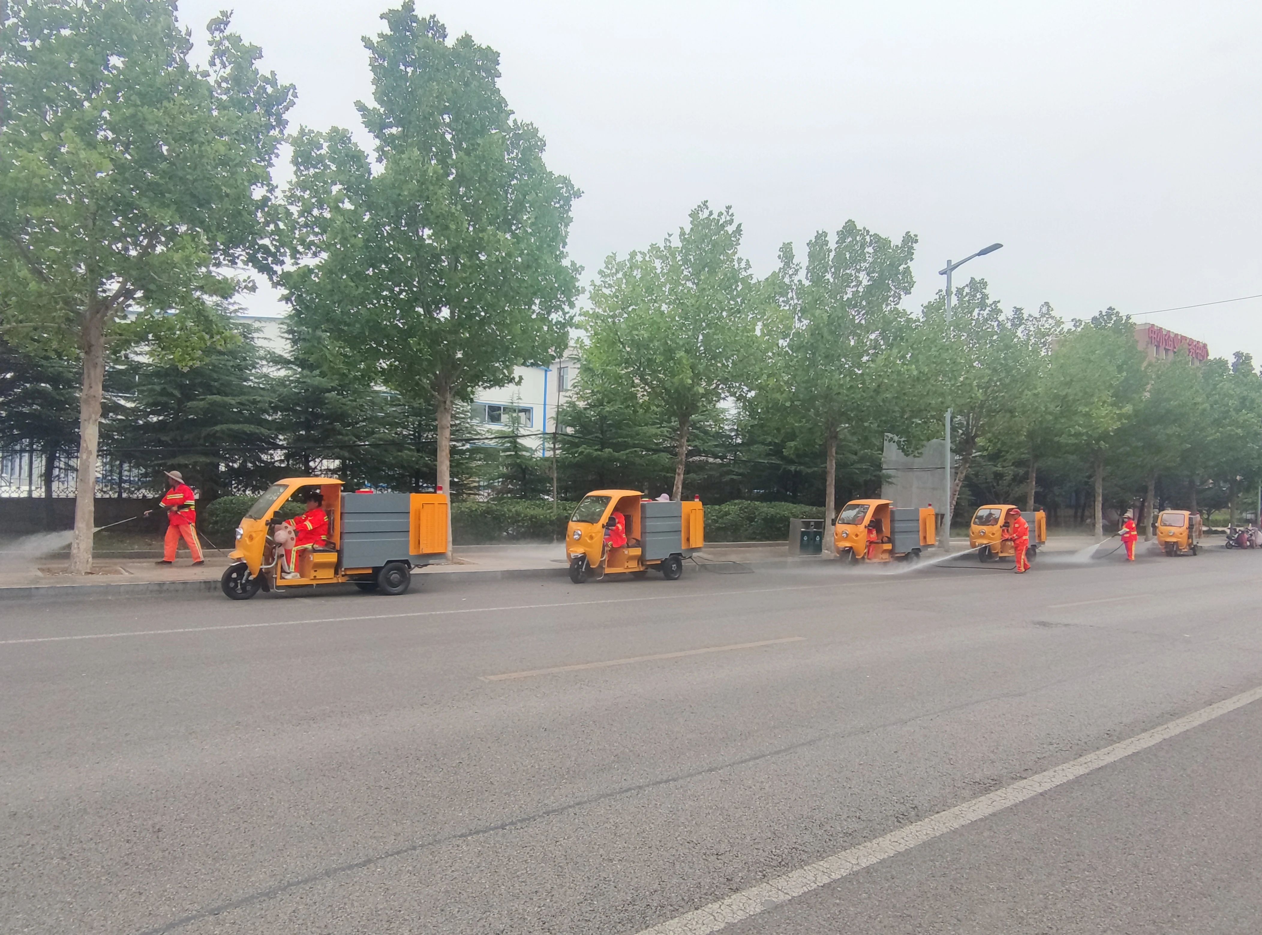 三輪高壓清洗車，多功能高壓清洗車，純電動高壓清洗車